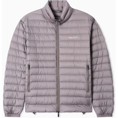 Armani - Plumífero de hombre acolchado con cremallera de doble carril. Beige M Armani - Plumífero de hombre acolchado con cremallera de doble carril. Beige M