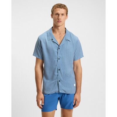 Boss - Camisa de hombre manga corta. Azul marino L Boss - Camisa de hombre manga corta. Azul marino L