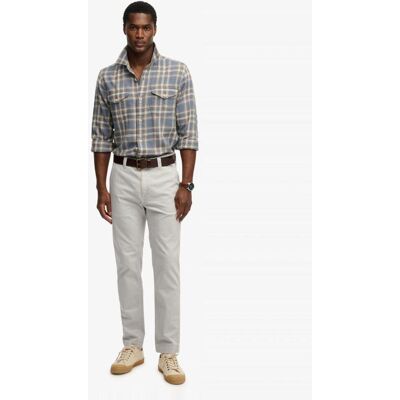 Superdry - Chino de hombre Utility. Gris claro 31 Superdry - Chino de hombre Utility. Gris claro 31