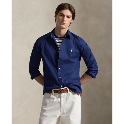 Ralph Lauren - Camisa de hombre de twill Regular fit. Azul marino XXL Ralph Lauren - Camisa de hombre de twill Regular fit. Azul marino XXL