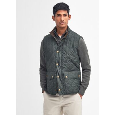 Barbour - Chaleco de abrigo de hombre con cierre de cremallera y bolsillos de parche. Azul índigo XL Barbour - Chaleco de abrigo de hombre con cierre de cremallera y bolsillos de parche. Azul índigo XL