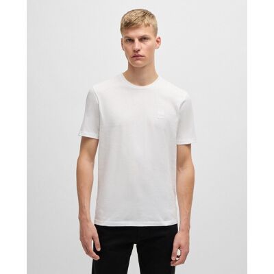 Boss - Camiseta de hombre manga corta. Blanco S Boss - Camiseta de hombre manga corta. Blanco S