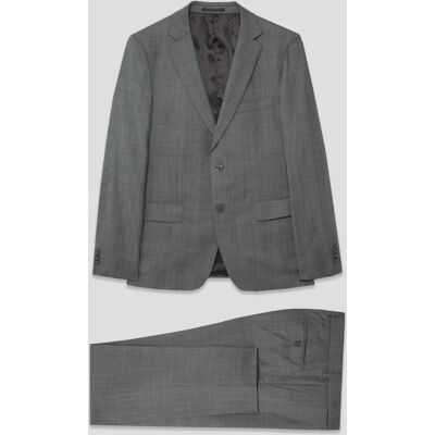 Roberto Verino - Traje de hombre half canvas slim fit cuadros. Gris oscuro 56 Roberto Verino - Traje de hombre half canvas slim fit cuadros. Gris oscuro 56