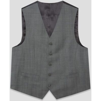 Roberto Verino - Chaleco de vestir de hombre cuadros. Gris oscuro 52 Roberto Verino - Chaleco de vestir de hombre cuadros. Gris oscuro 52