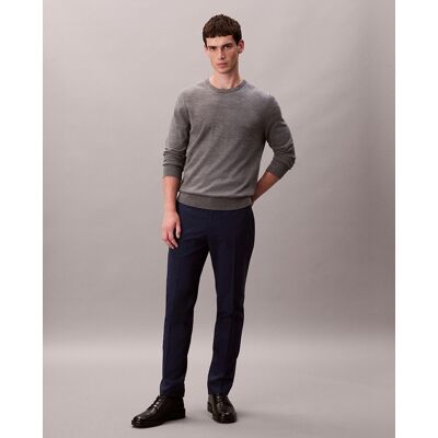 Calvin Klein - Pantalón de traje Hombre fit slim. Azul 56 Calvin Klein - Pantalón de traje Hombre fit slim. Azul 56