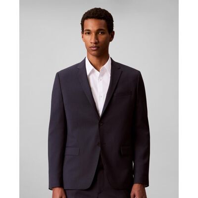 Calvin Klein - Blazer Hombre ajustada de lana. Azul marino 56 Calvin Klein - Blazer Hombre ajustada de lana. Azul marino 56