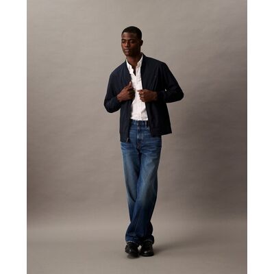Calvin Klein - Chaqueta bomber de hombre mate. Azul marino XS Calvin Klein - Chaqueta bomber de hombre mate. Azul marino XS