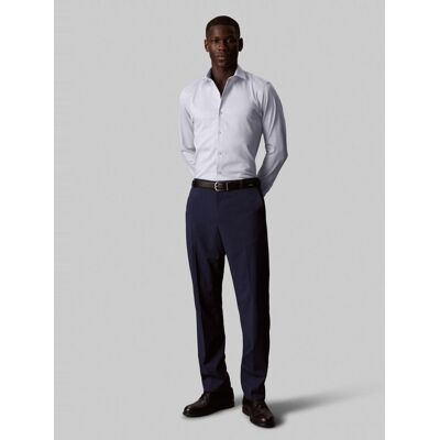 Calvin Klein - Camisa de vestir Hombre slim con cuello estructurado lisa. Azul claro 39 Calvin Klein - Camisa de vestir Hombre slim con cuello estructurado lisa. Azul claro 39