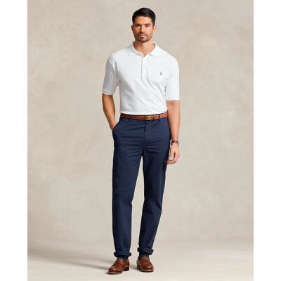 Ralph Lauren - Pantalón chino de hombre classic fit de algodón tallas grandes. Azul marino 58 - Largo 34 Ralph Lauren - Pantalón chino de hombre classic fit de algodón tallas grandes. Azul marino 58 - Largo 34