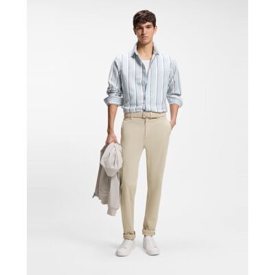Boss - Pantalón largo de hombre tallas grandes.. Beige 56 Boss - Pantalón largo de hombre tallas grandes.. Beige 56