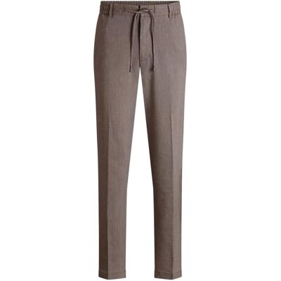 Boss - Pantalón largo de hombre tallas grandes.. Marrón 54 Boss - Pantalón largo de hombre tallas grandes.. Marrón 54