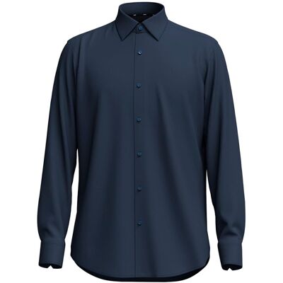 Boss - Camisa manga larga de hombre. Azul marino 42 Boss - Camisa manga larga de hombre. Azul marino 42