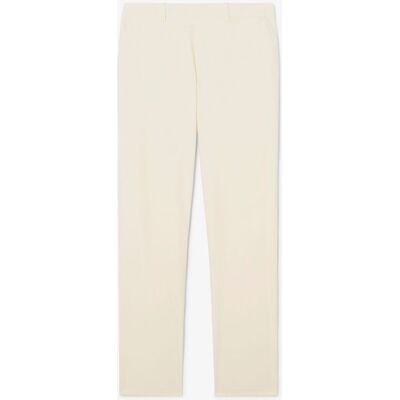 Lacoste - Pantalón de hombre chino de corte regular de sarga de algodón en azul. Beige M - Largo 32 Lacoste - Pantalón de hombre chino de corte regular de sarga de algodón en azul. Beige M - Largo 32