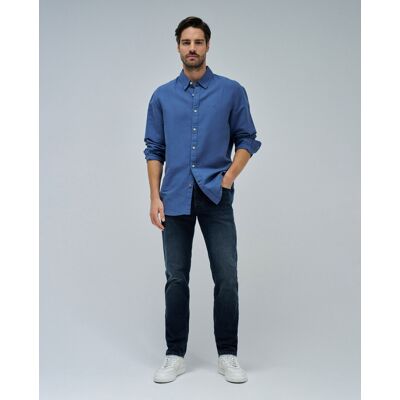 Salsa Jeans - Vaqueros de hombre regular fit s-repel. Azul denim 46 - Largo 32 Salsa Jeans - Vaqueros de hombre regular fit s-repel. Azul denim 46 - Largo 32