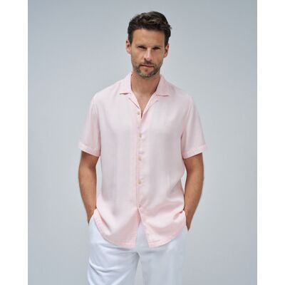 Salsa Jeans - Camisa de hombre en denim ligero. Rosa claro XXL Salsa Jeans - Camisa de hombre en denim ligero. Rosa claro XXL