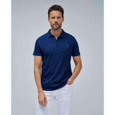 Salsa Jeans - Polo de hombre con logo. Azul denim M Salsa Jeans - Polo de hombre con logo. Azul denim M