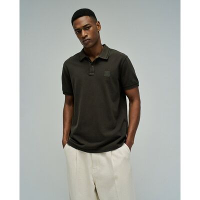 Salsa Jeans - Polo con branding de hombre. Verde XXL Salsa Jeans - Polo con branding de hombre. Verde XXL