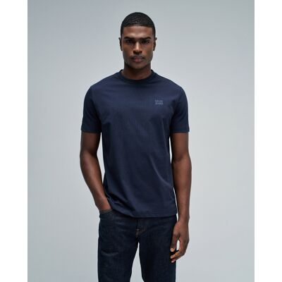 Salsa Jeans - Camiseta de hombre con branding slim fit. Azul XXL Salsa Jeans - Camiseta de hombre con branding slim fit. Azul XXL