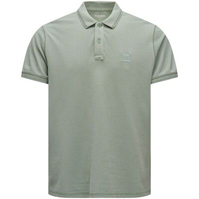Salsa Jeans - Polo con branding de hombre. Verde XXL Salsa Jeans - Polo con branding de hombre. Verde XXL