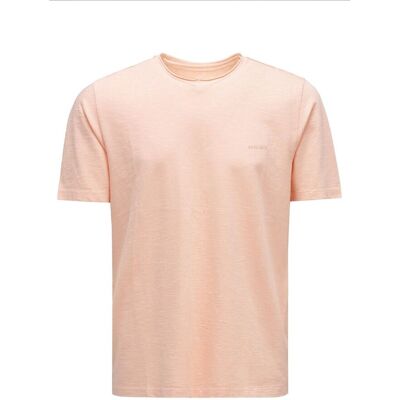 Salsa Jeans - Camiseta de hombre slim fit con branding. Naranja XXL Salsa Jeans - Camiseta de hombre slim fit con branding. Naranja XXL