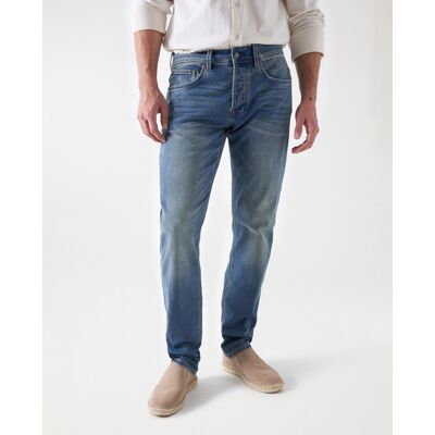Salsa Jeans - Vaquero de hombre slim coolmax. Azul denim 46 - Largo 32 Salsa Jeans - Vaquero de hombre slim coolmax. Azul denim 46 - Largo 32