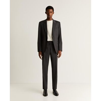 Scalpers - Traje completo de hombre clásico de corte regular fit. Gris oscuro 52 Scalpers - Traje completo de hombre clásico de corte regular fit. Gris oscuro 52