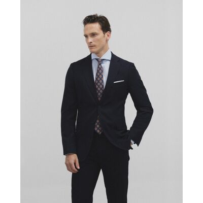 Silbon - Americana de hombre slim lisa en color azul marino. Azul marino 44 Silbon - Americana de hombre slim lisa en color azul marino. Azul marino 44