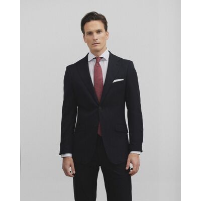Silbon - Americana de hombre slim lisa en azul marino. Azul marino 48 Silbon - Americana de hombre slim lisa en azul marino. Azul marino 48