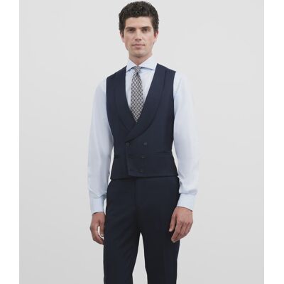 Silbon - Chaleco de traje de hombre stretch azul claro. Azul marino 54 Silbon - Chaleco de traje de hombre stretch azul claro. Azul marino 54