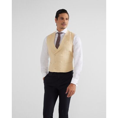 Silbon - Chaleco de traje chaque clasico camel. Camel 48 Silbon - Chaleco de traje chaque clasico camel. Camel 48