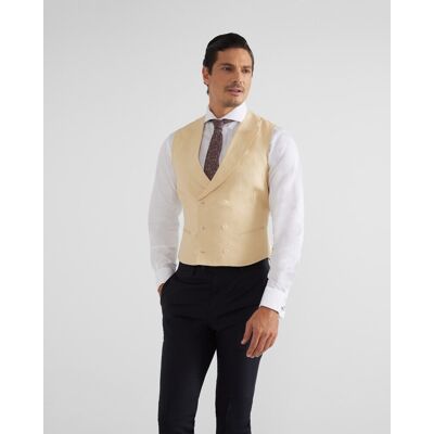 Silbon - Chaleco de traje chaque clasico camel. Camel 56 Silbon - Chaleco de traje chaque clasico camel. Camel 56