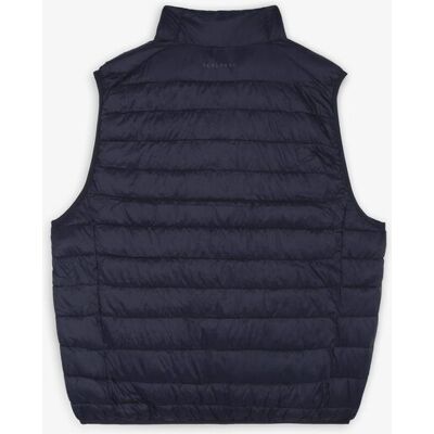 Scalpers - Chaleco de hombre water repellent con cremallera. Navy 3XL Scalpers - Chaleco de hombre water repellent con cremallera. Navy 3XL