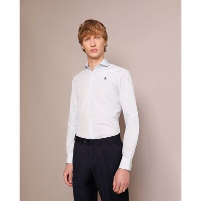Scalpers - Camisa de hombre regular fit de rayas. Azul claro L Scalpers - Camisa de hombre regular fit de rayas. Azul claro L