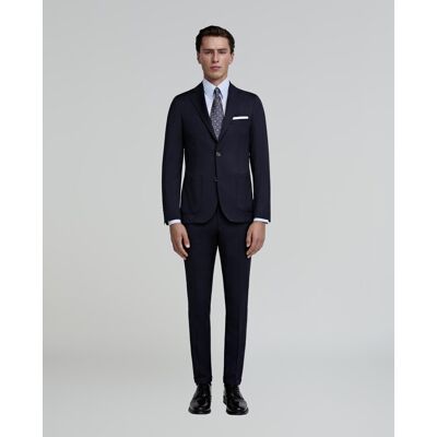 Scalpers - Traje completo de hombre clásico regular fit. Azul marino 48 Scalpers - Traje completo de hombre clásico regular fit. Azul marino 48
