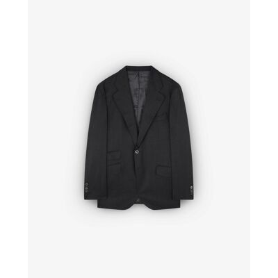 Scalpers - Traje completo de hombre regular 100% lana. Gris oscuro 46 Scalpers - Traje completo de hombre regular 100% lana. Gris oscuro 46