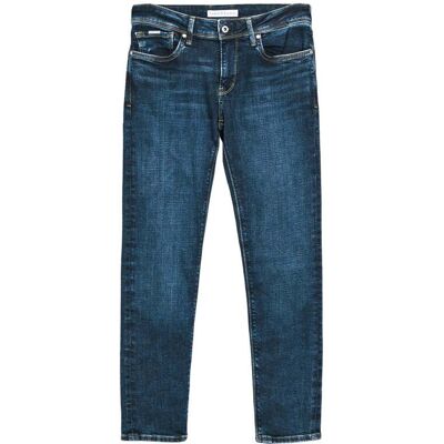 Pepe Jeans - Vaquero de hombre fit slim y tiro bajo. Azul 43 - Largo 30 Pepe Jeans - Vaquero de hombre fit slim y tiro bajo. Azul 43 - Largo 30