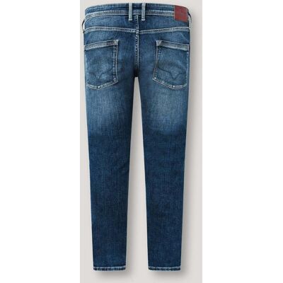 Pepe Jeans - Stanley- jeans fit taper y tiro regular. Azul 42 - Largo 34 Pepe Jeans - Stanley- jeans fit taper y tiro regular. Azul 42 - Largo 34