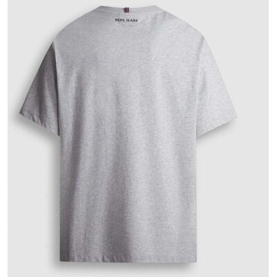 Pepe Jeans - Camiseta de hombre logo estampado red bull racing. Gris XXL Pepe Jeans - Camiseta de hombre logo estampado red bull racing. Gris XXL