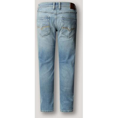 Pepe Jeans - Spike- jeans fit taper y tiro regular. Azul 38 - Largo 34 Pepe Jeans - Spike- jeans fit taper y tiro regular. Azul 38 - Largo 34