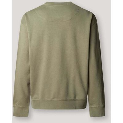 Pepe Jeans - Sudadera de hombre con cuello redondo con logo. Verde XXL Pepe Jeans - Sudadera de hombre con cuello redondo con logo. Verde XXL