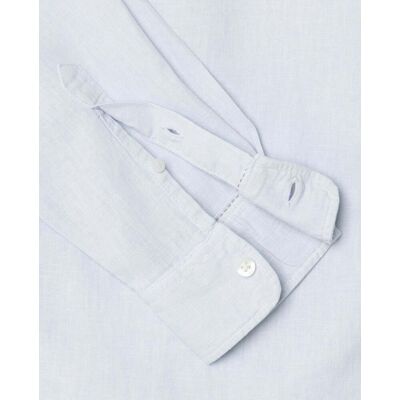 Pepe Jeans - Camisa de lino fit regular. Azul L Pepe Jeans - Camisa de lino fit regular. Azul L