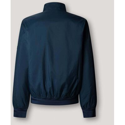 Pepe Jeans - Chubasquero de hombre harrington cuello alto. Azul XXL Pepe Jeans - Chubasquero de hombre harrington cuello alto. Azul XXL