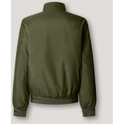 Pepe Jeans - Chubasquero de hombre harrington cuello alto. Verde S Pepe Jeans - Chubasquero de hombre harrington cuello alto. Verde S
