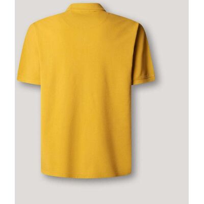 Pepe Jeans - Polo de hombre piqué teñido en prenda. Amarillo XXL Pepe Jeans - Polo de hombre piqué teñido en prenda. Amarillo XXL