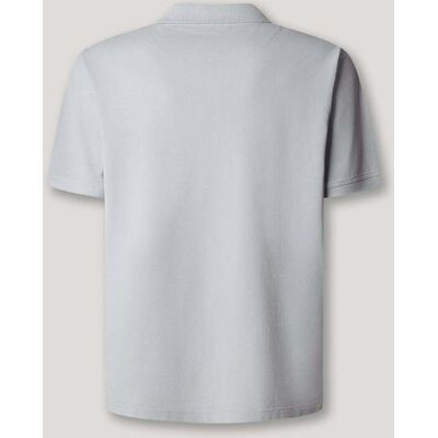 Pepe Jeans - Polo de hombre piqué teñido en prenda. Azul M Pepe Jeans - Polo de hombre piqué teñido en prenda. Azul M