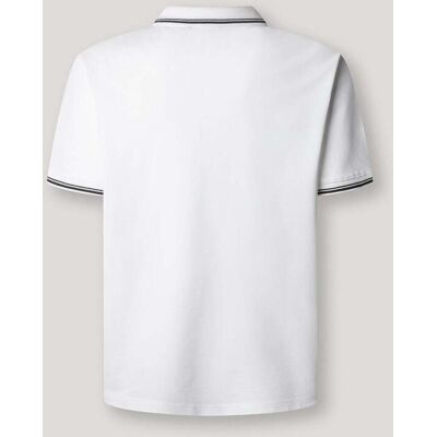 Pepe Jeans - Polo de hombre piqué fit regular. Blanco L Pepe Jeans - Polo de hombre piqué fit regular. Blanco L