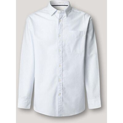 Pepe Jeans - Camisa de hombre oxford rayas fit regular. Azul S Pepe Jeans - Camisa de hombre oxford rayas fit regular. Azul S