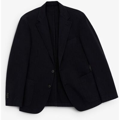 Scalpers - Blazer de hombre regular fit de algodón. Azul marino 46 Scalpers - Blazer de hombre regular fit de algodón. Azul marino 46