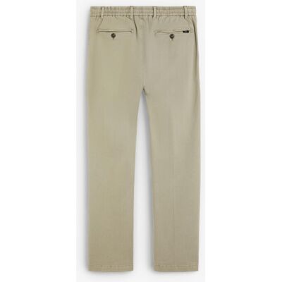 Scalpers - Pantalón chino de hombre de corte regular en algodón. Beige 42 Scalpers - Pantalón chino de hombre de corte regular en algodón. Beige 42