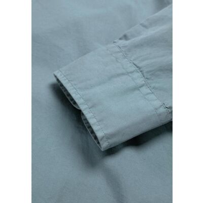 Scalpers - Camisa de hombre regular fit lisa. Azul grisáceo 46 Scalpers - Camisa de hombre regular fit lisa. Azul grisáceo 46